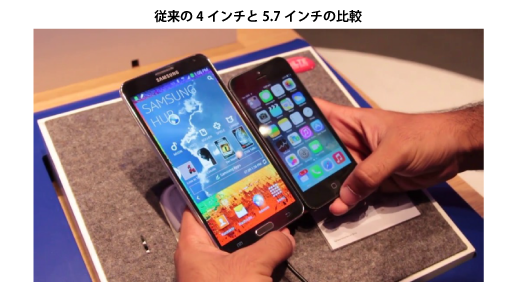 iphone6は5.5インチと4.7インチの2サイズ？